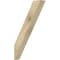 Ekena Millwork 4"W x 18"D x 30"H Traditional Rough Sawn Knee Brace, Douglas Fir BRC04X18X30TRA00RDF - alternate 1
